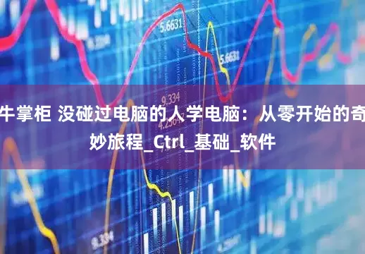 牛掌柜 没碰过电脑的人学电脑：从零开始的奇妙旅程_Ctrl_基础_软件