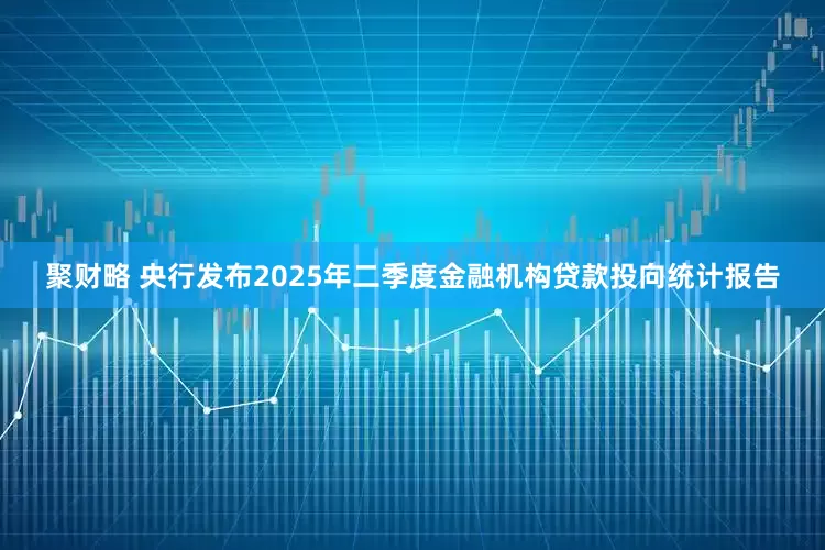 聚财略 央行发布2025年二季度金融机构贷款投向统计报告